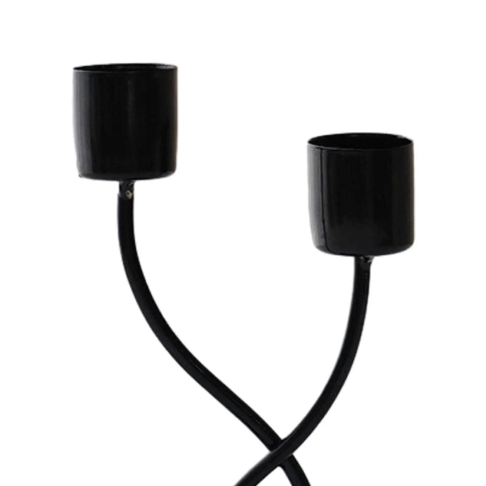 Portavelas de Metal, Base estable elegante, centro de mesa, portavelas para mantel, chimenea, comedor, escritorio, decoración del hogar