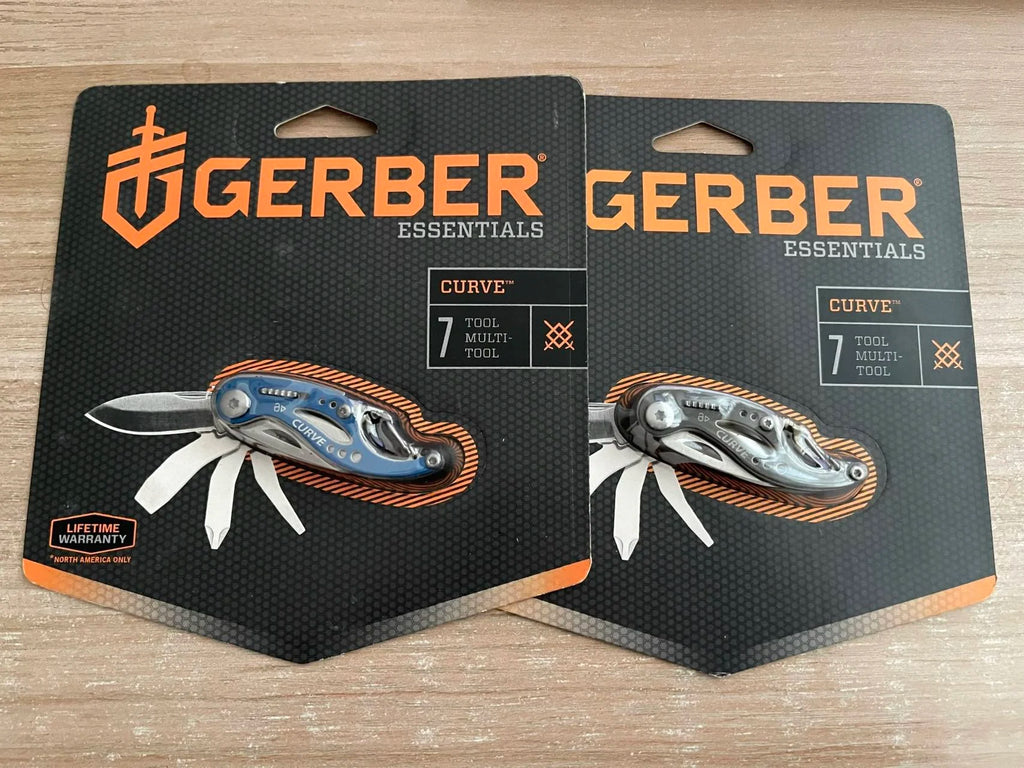GERBER CURVE-multiherramienta para acampar, accesorios tácticos de supervivencia, aparatos edc para exteriores, mango de aluminio de autodefensa para caza