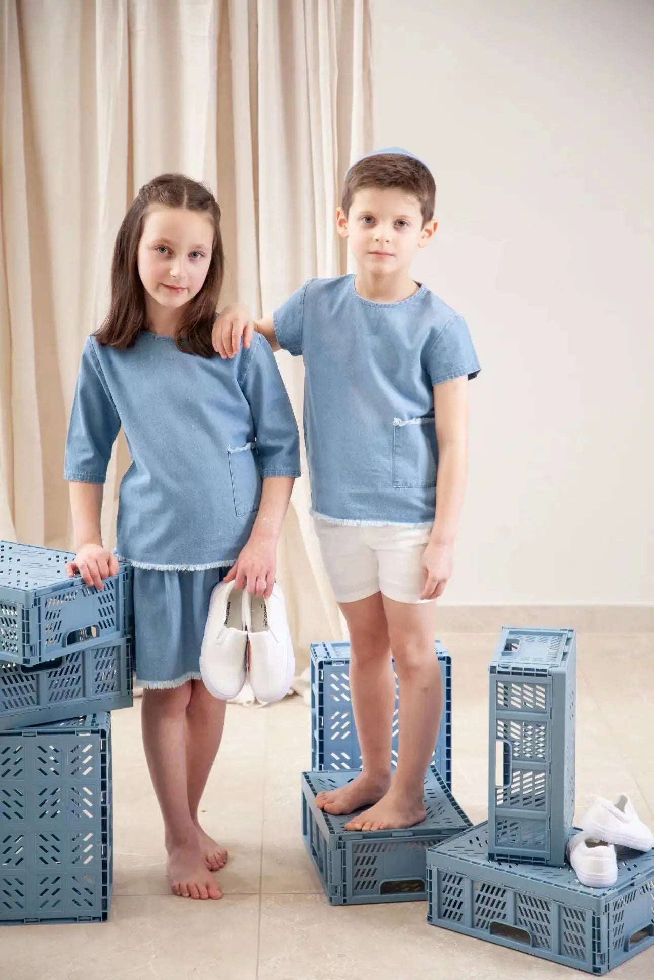 Ropa de Mezclilla para Niños, Jeans Casuales de Algodón para Niños y Niñas, Pantalones de Mezclilla para Niños Pequeños