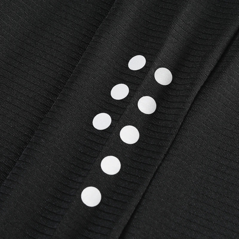 Golf solapa deporte manga corta entrenamiento al aire libre reflectante correr transpirable camiseta sólida calidad tenis gimnasio moda Jerseys