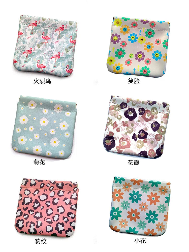 Monedero de cuero Pu para mujer y hombre, Mini cartera corta pequeña, monedero, llave para cambiar dinero, auriculares, tarjetero para niños y niñas