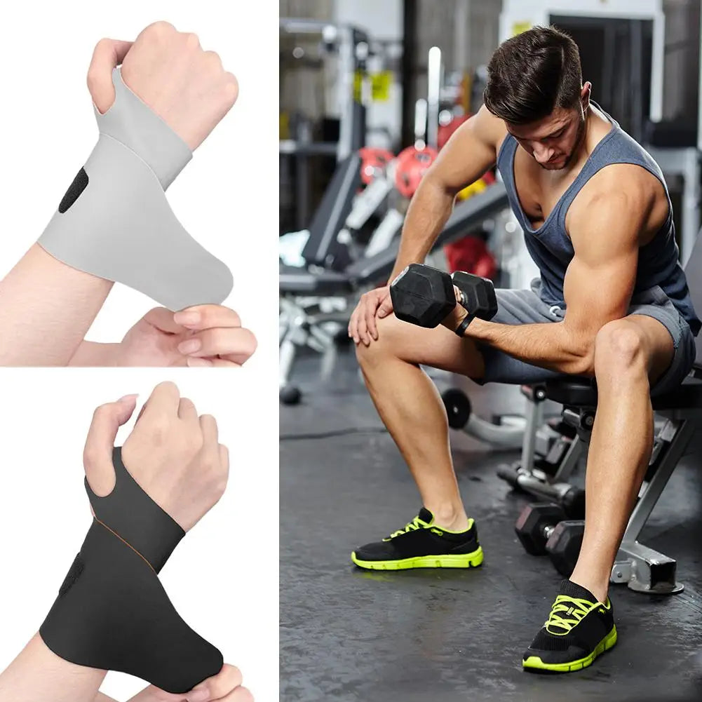 Protector de Muñeca Ajustable, Elástico, Anti-Esguinces, con Compresión Transpirable para Protección de la Funda del Tendón