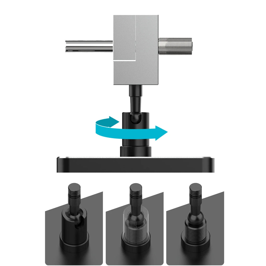 MAZHA T0010 Mini tornillo de banco de mesa portátil 2 en 1, abrazadera ajustable compacta para modelar Hobby, accesorios de herramientas de precisión DIY
