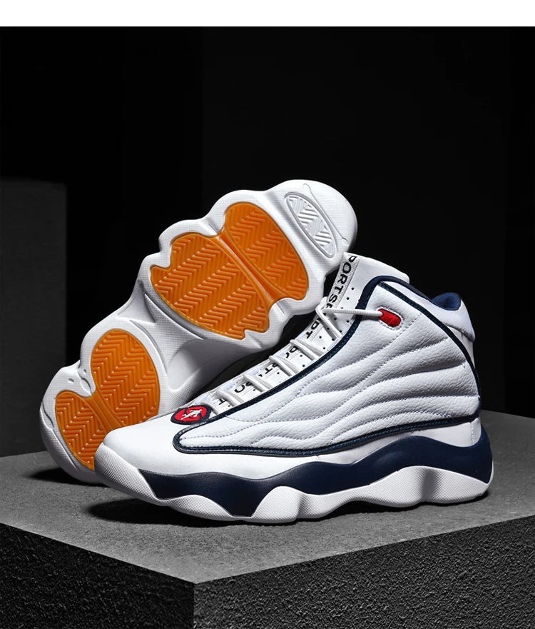 Zapatillas de baloncesto de alta calidad para hombre, zapatillas de baloncesto para hombre, zapatillas de deporte antideslizantes de alta calidad para exteriores