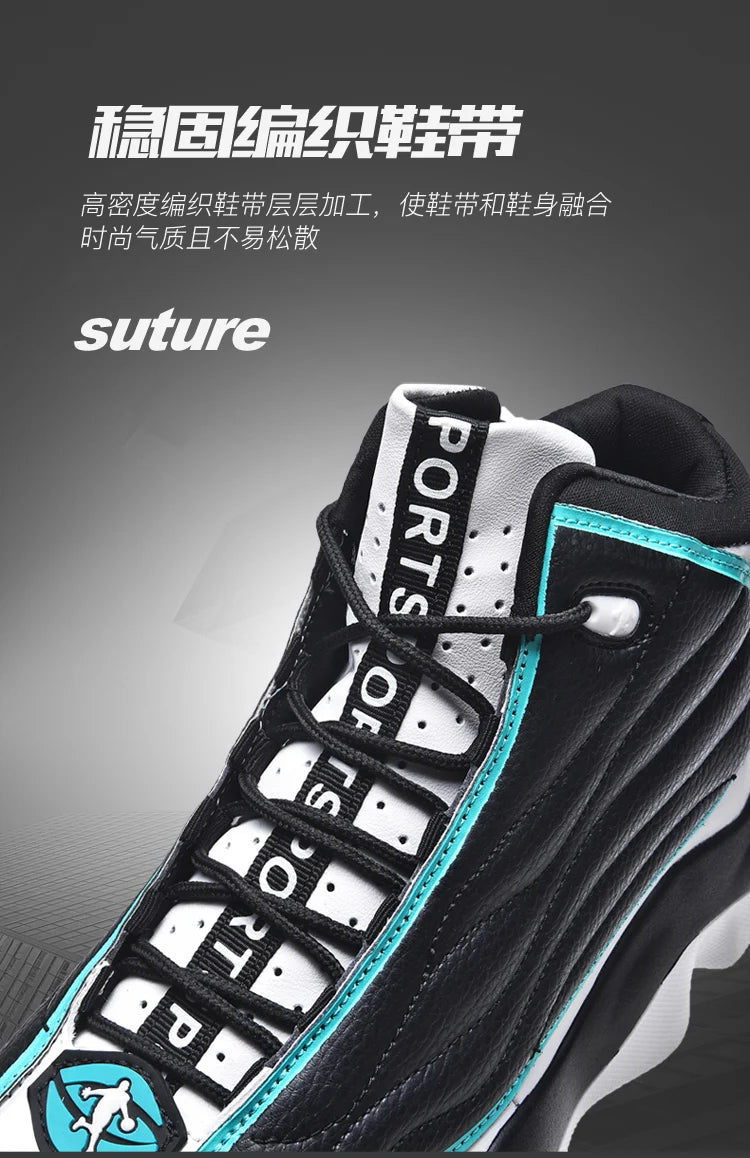 Zapatillas de baloncesto de alta calidad para hombre, zapatillas de baloncesto para hombre, zapatillas de deporte antideslizantes de alta calidad para exteriores