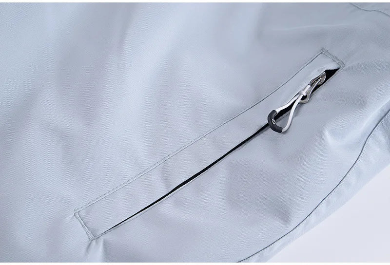 Traje de esquí para hombre y mujer, chaqueta de esquí impermeable a prueba de viento y pantalones con correa, traje cálido de invierno para pareja, novedad de 2023