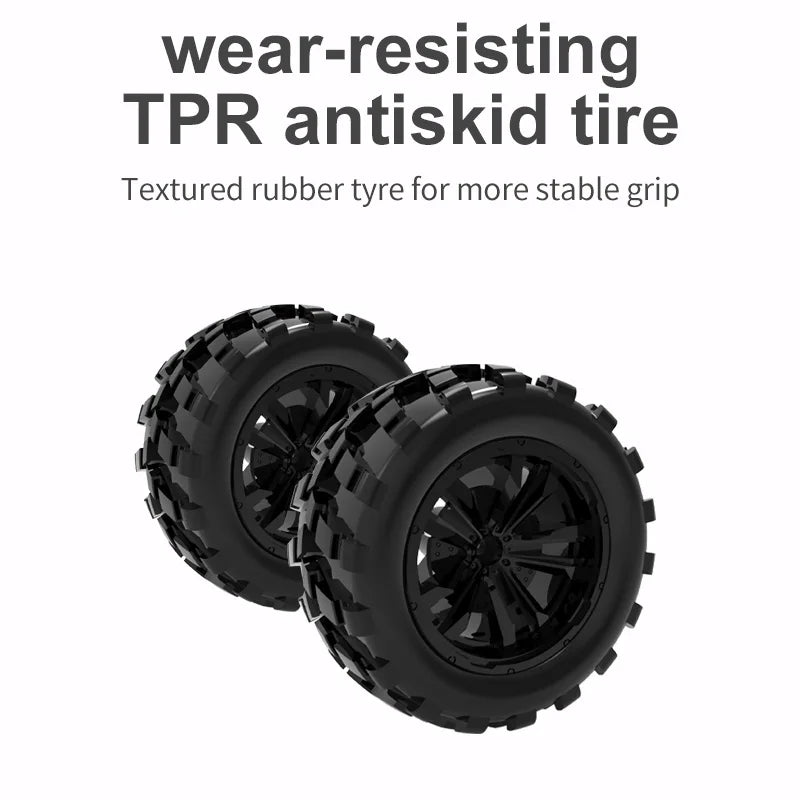 Coches Rc con luz 20 KM/H 2,4G, coche de carreras de alta velocidad con Control remoto, vehículo todoterreno, coche de escalada en un letrero, juguetes para niños