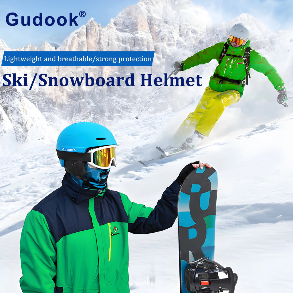 Casco de esquí - Casco de snowboard para adultos y jóvenes - Casco de nieve con carcasa de PC y espuma EPS, casco deportivo para nieve Casco de snowboard
