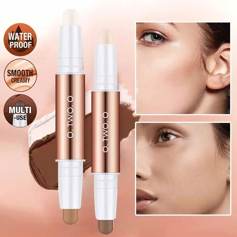 Juego de Maquillaje facial, base, crema, brocha, corrector, hidratante, suave, resistente al agua, cobertura completa, Maquillaje facial de larga duración