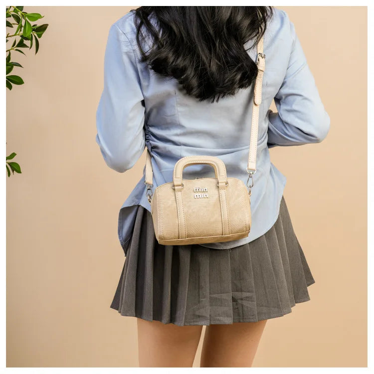 Nuevo bolso vaquero Boston a la moda para mujer, bandolera de un solo hombro, bolso con asa, bolsos de hombro