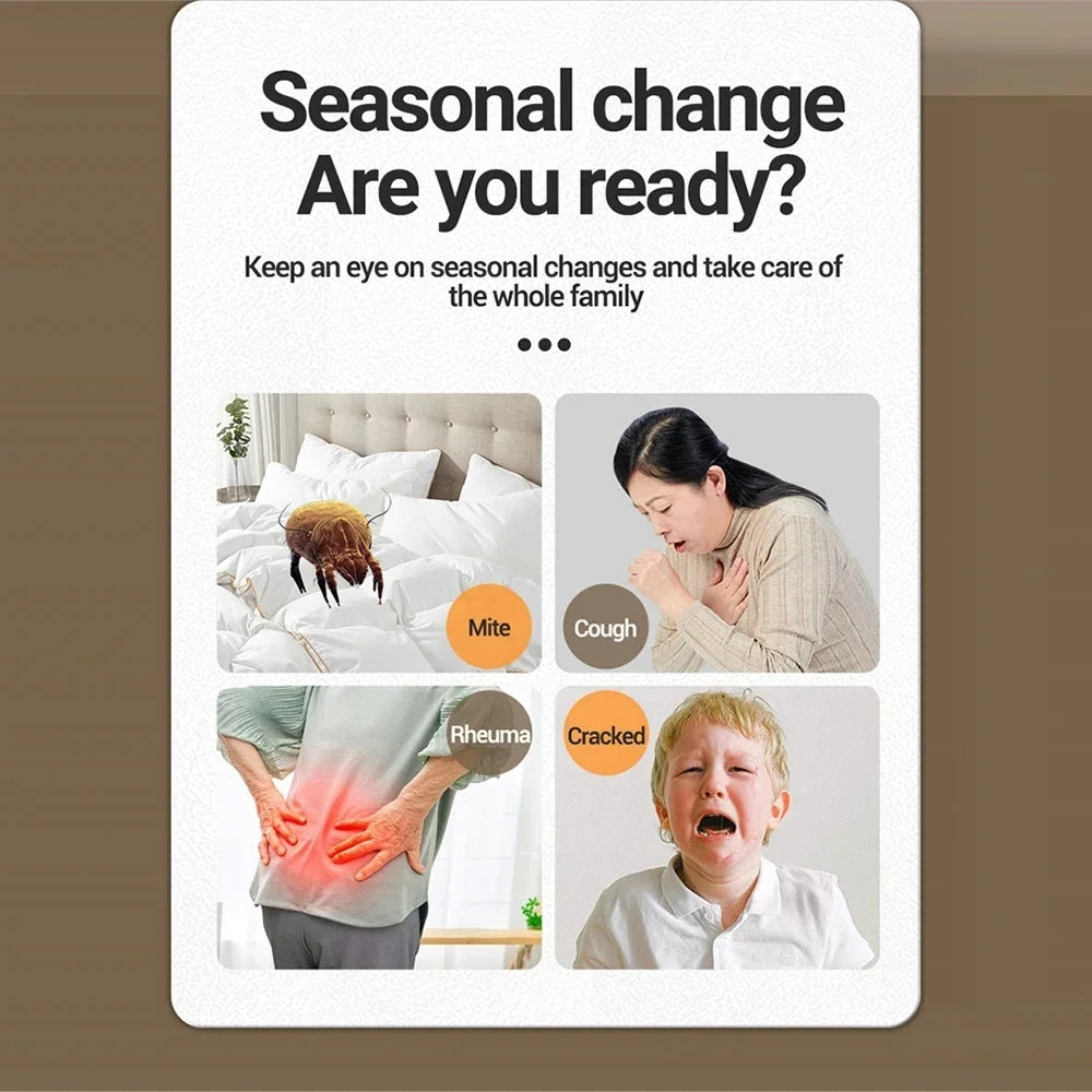 Termómetro de aire inteligente, higrómetro, reloj multifunción, pantalla Digital, Sensor de estación meteorológica para el hogar, interior y exterior
