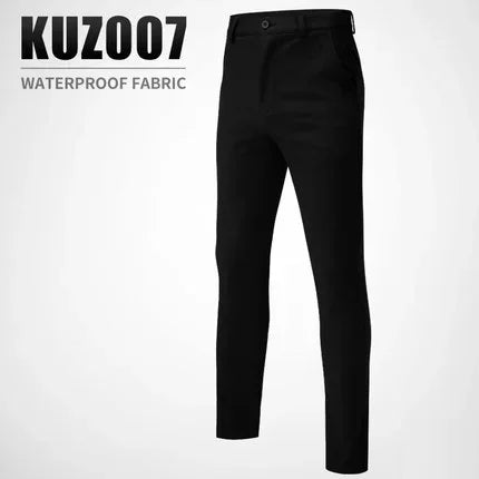 Pgm pantalones de Golf para hombre, pantalones cálidos gruesos impermeables de invierno, además de ropa de Golf de tenis de terciopelo, pantalones cálidos de pelota de Golf para hombre, a prueba de lluvia y nieve