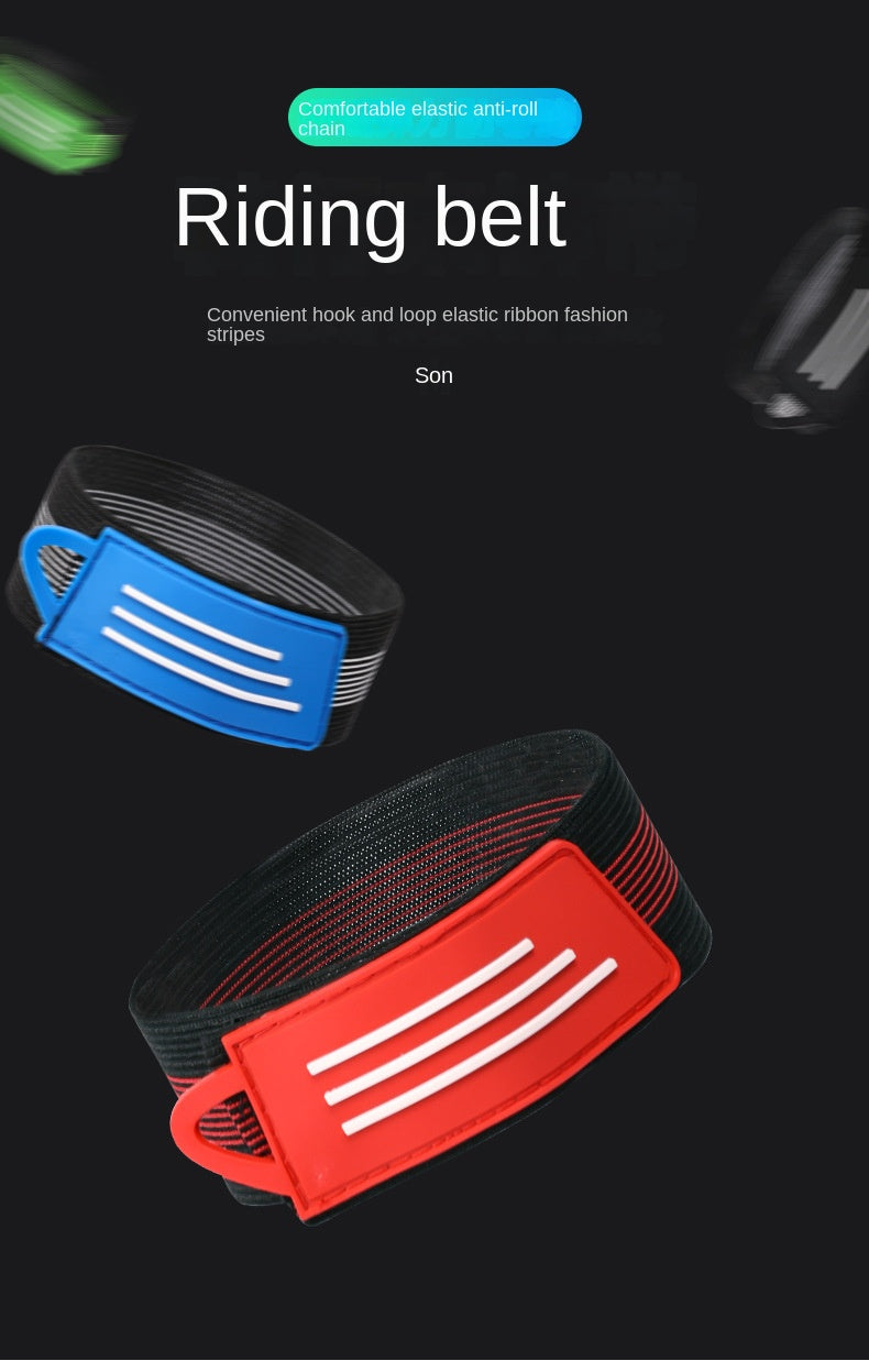 1 par de bicicletas al aire libre tobillo pierna vinculante vendaje pantalones bandas Clips Correa bicicleta pantalón Clip espinillera