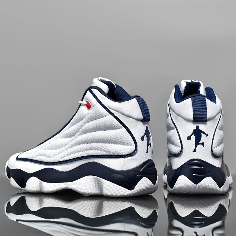 Zapatillas de baloncesto de alta calidad para hombre, zapatillas de baloncesto para hombre, zapatillas de deporte antideslizantes de alta calidad para exteriores