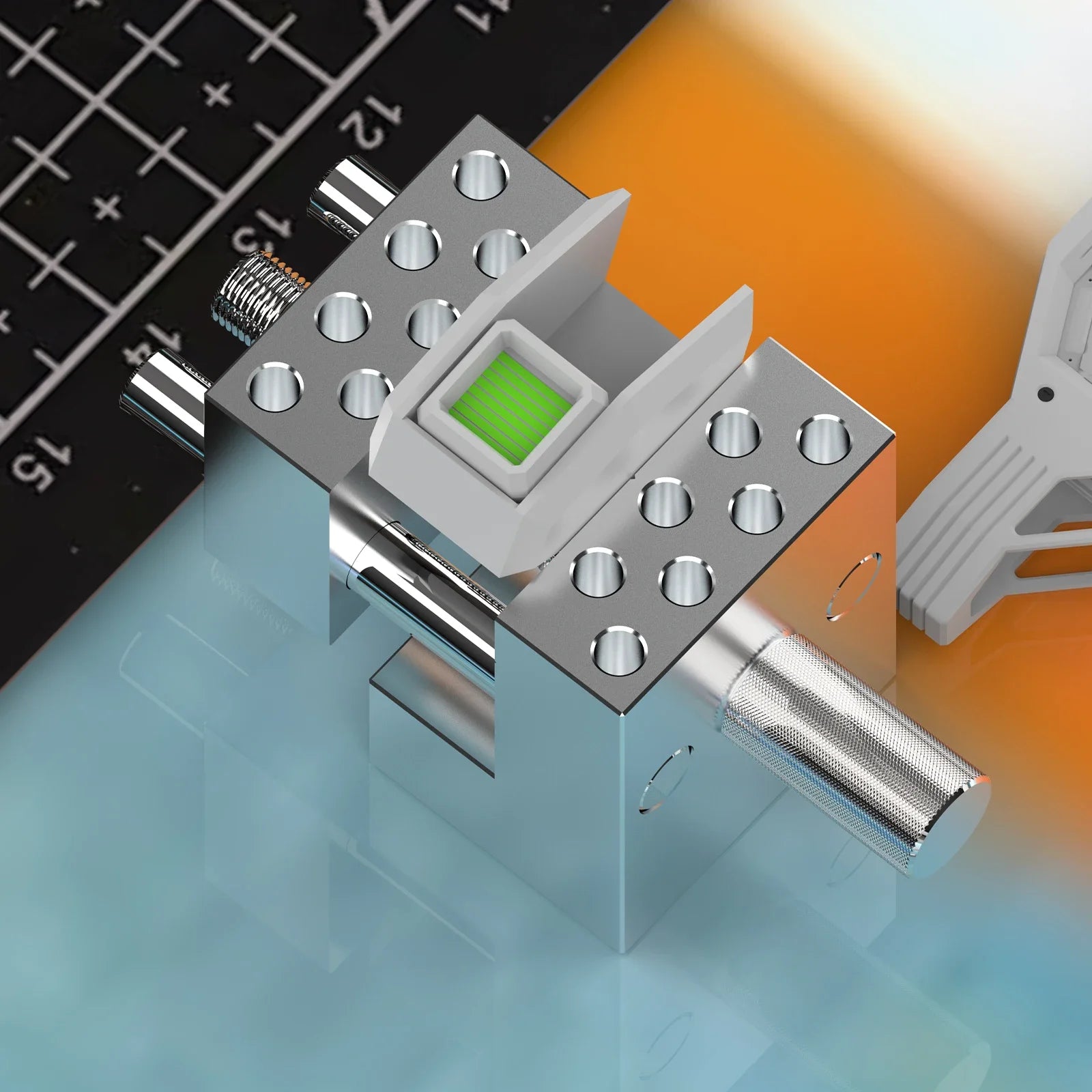 MAZHA T0010 Mini tornillo de banco de mesa portátil 2 en 1, abrazadera ajustable compacta para modelar Hobby, accesorios de herramientas de precisión DIY