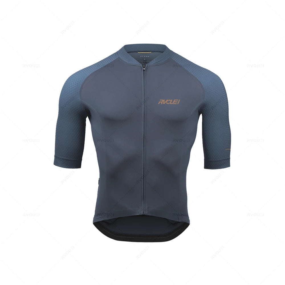 2025 Rvouei Pro Team Ropa de bicicleta hombres nueva Ropa de bicicleta de carretera Ropa de carreras transpirable Ciclismo Jersey conjunto Ropa Ciclismo Maillot