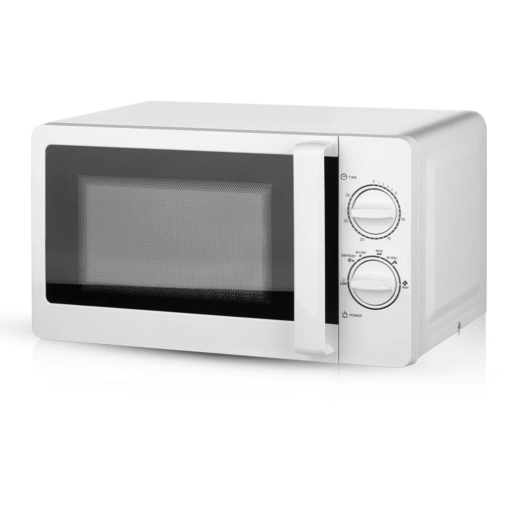 Horno de microondas, microhorno giratorio de luz rápida para oficina en casa, puede agregar calor visual R.8008