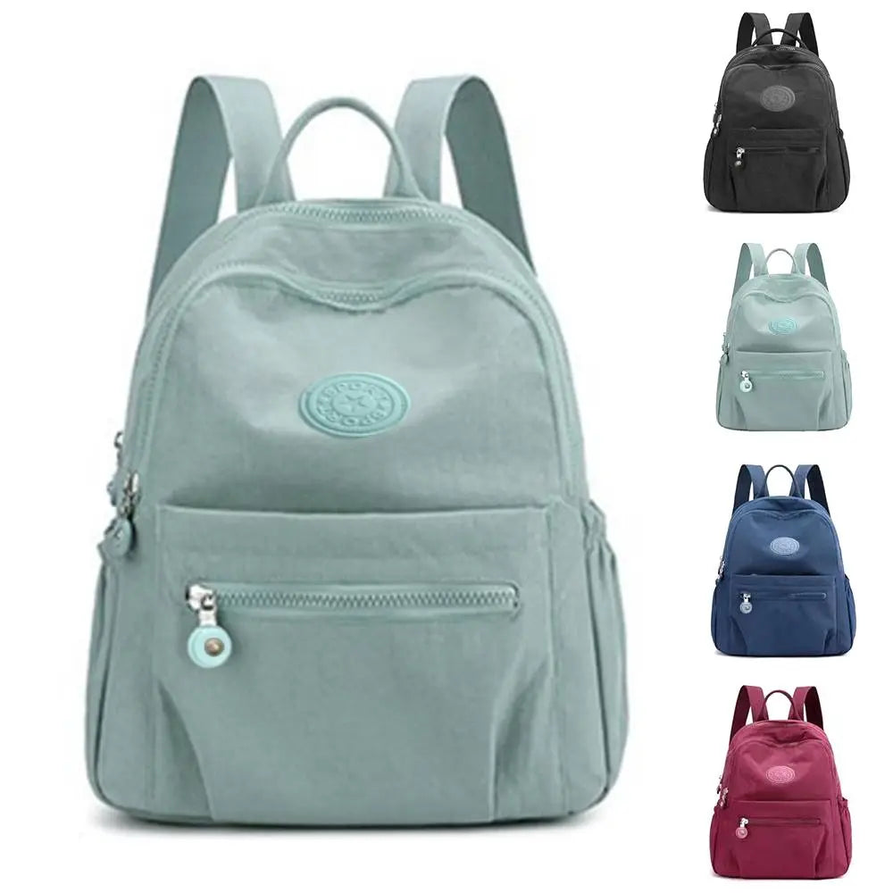 Bolso de hombro informal de gran capacidad para estudiantes, Mini mochila ligera impermeable, resistente al desgaste, mochila pequeña de viaje