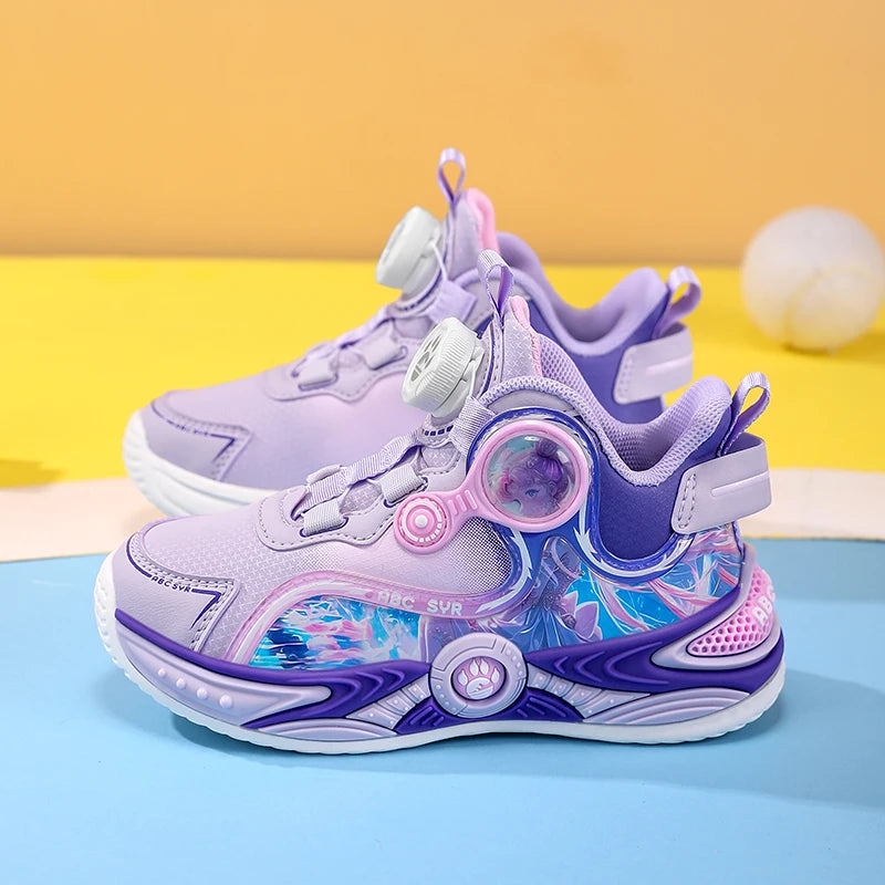 Zapatillas de baloncesto para niños, moda para chicas, entrenamiento, suela antideslizante, zapatillas acolchadas, cómodas zapatillas suaves para correr para chico