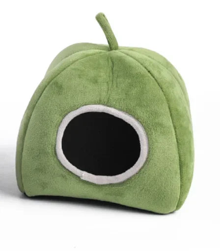 Casa para hámster, jaula para conejillo de indias, casa de algodón para hámster, nido de Animal PEQUEÑO, cama cálida para mascotas para roedores, conejillos de indias, ratas y erizos