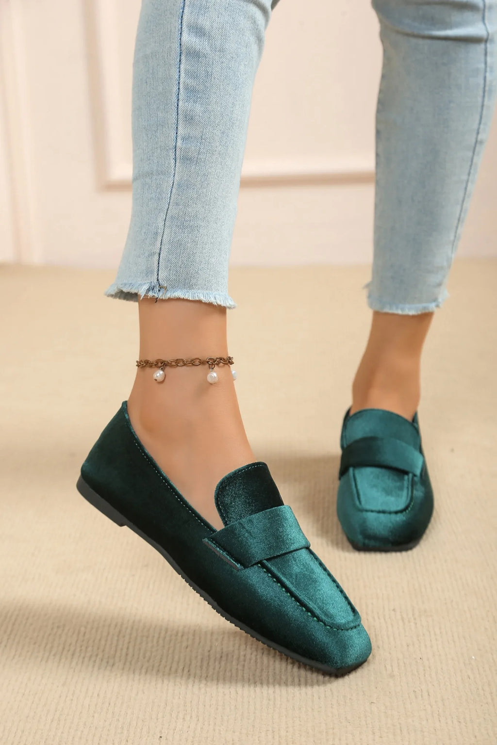 Zapatos planos informales para Mujer, mocasines cómodos a la moda De otoño, zapatillas De plataforma antideslizantes De talla grande, Zapatos De Mujer