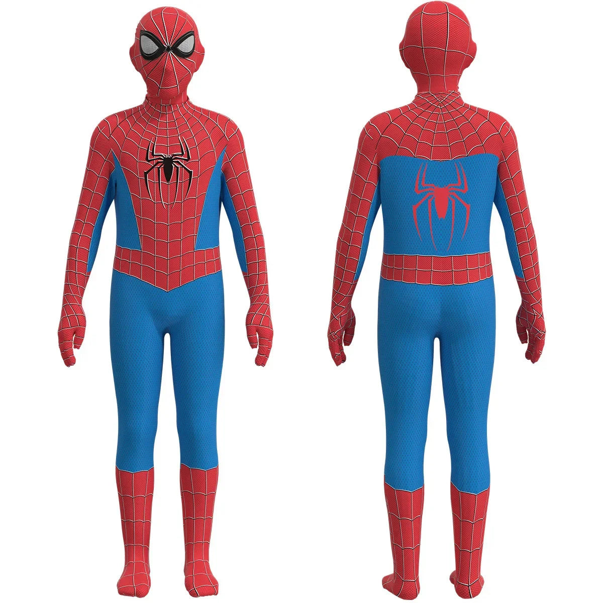 Disfraz de superhéroe de araña para niños, mono de LICRA, disfraces de Halloween, mono, conjunto de fiesta de separación para niños, mono de Halloween