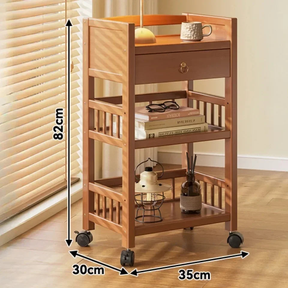 Estante de almacenamiento de pie, estante de almacenamiento móvil, carrito de mano portátil, organizador de aperitivos, gabinete, estante para olla caliente, estantes para verduras de cocina
