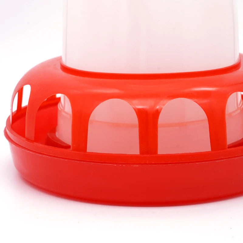 Cubo para beber automático para aves de corral, alimentador de palomas y codorniz, agua de alimentación para pollos, suministro de herramientas de alimentación de animales para aves de corral, 1Kg/3Kg