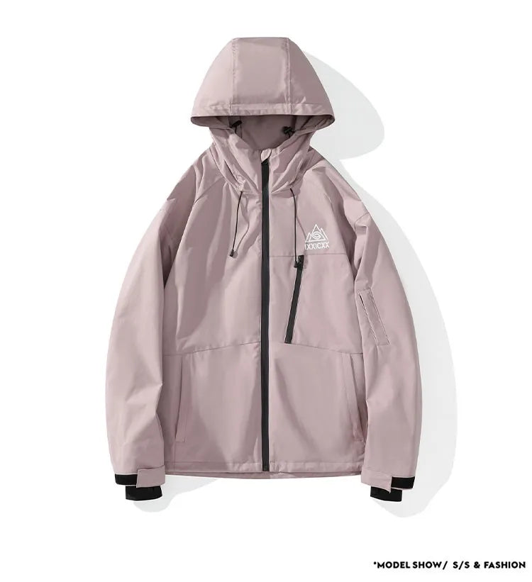 Traje de esquí de invierno para hombres y mujeres, conjunto de chaqueta y pantalones de esquí gruesos y cálidos impermeables para snowboard, ropa para exteriores, M-5XL