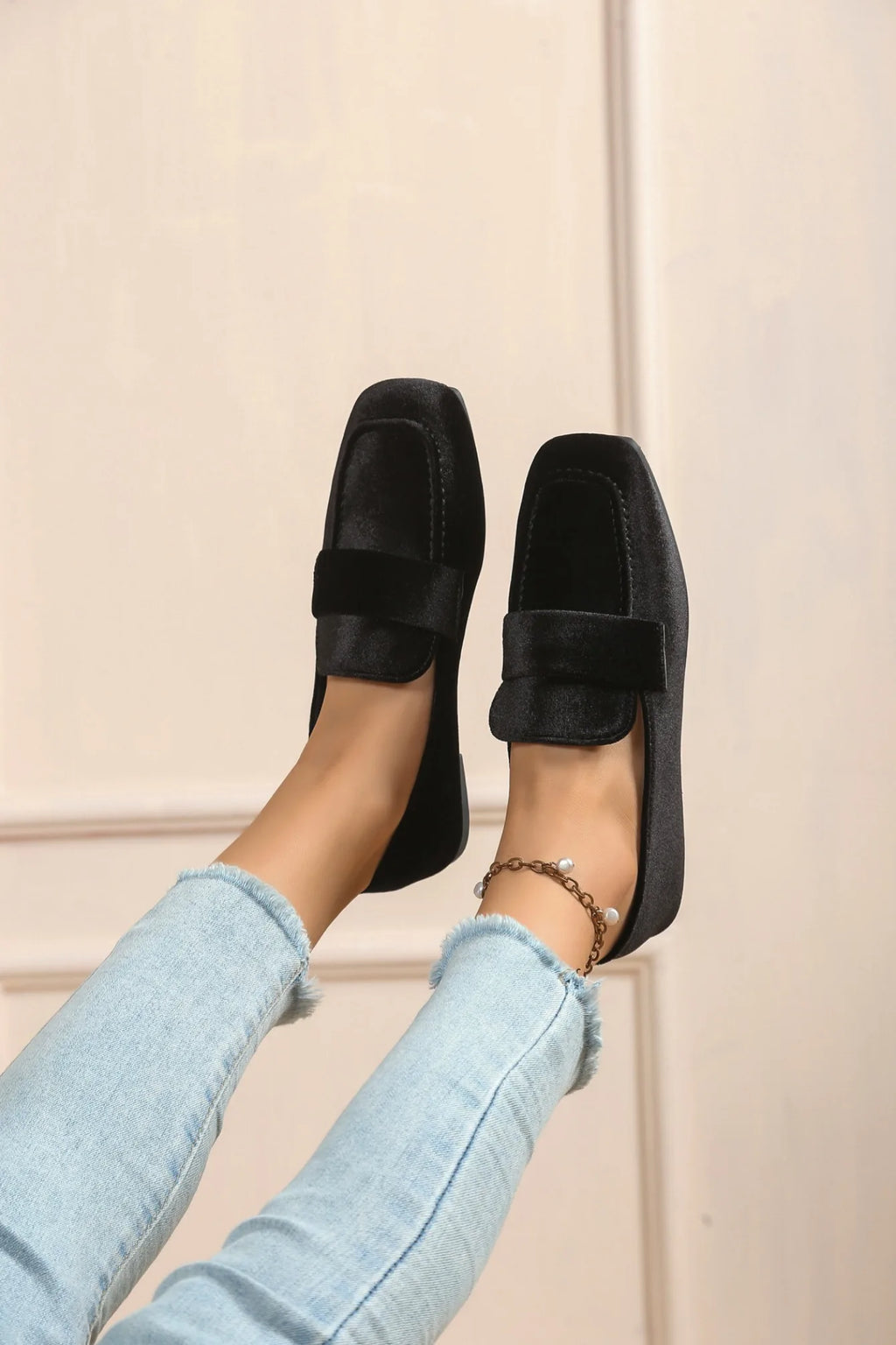 Zapatos planos informales para Mujer, mocasines cómodos a la moda De otoño, zapatillas De plataforma antideslizantes De talla grande, Zapatos De Mujer