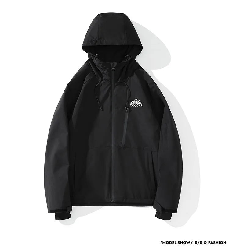 Traje de esquí de invierno para hombres y mujeres, conjunto de chaqueta y pantalones de esquí gruesos y cálidos impermeables para snowboard, ropa para exteriores, M-5XL