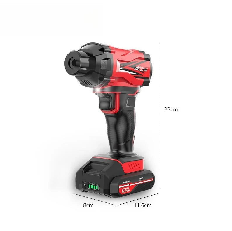 Bomba de aire inalámbrica para coche, bomba de aire para coche, carga y parada automática, práctica bomba de aire portátil para neumáticos de coche