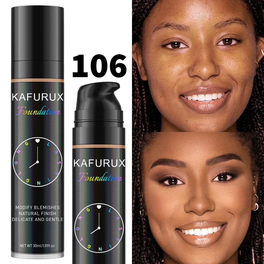 Base líquida de 8 colores, corrector efectivo, resistente al agua, resistente al sudor, maquillaje coreano, Base facial de Porfession, regalo de cosméticos