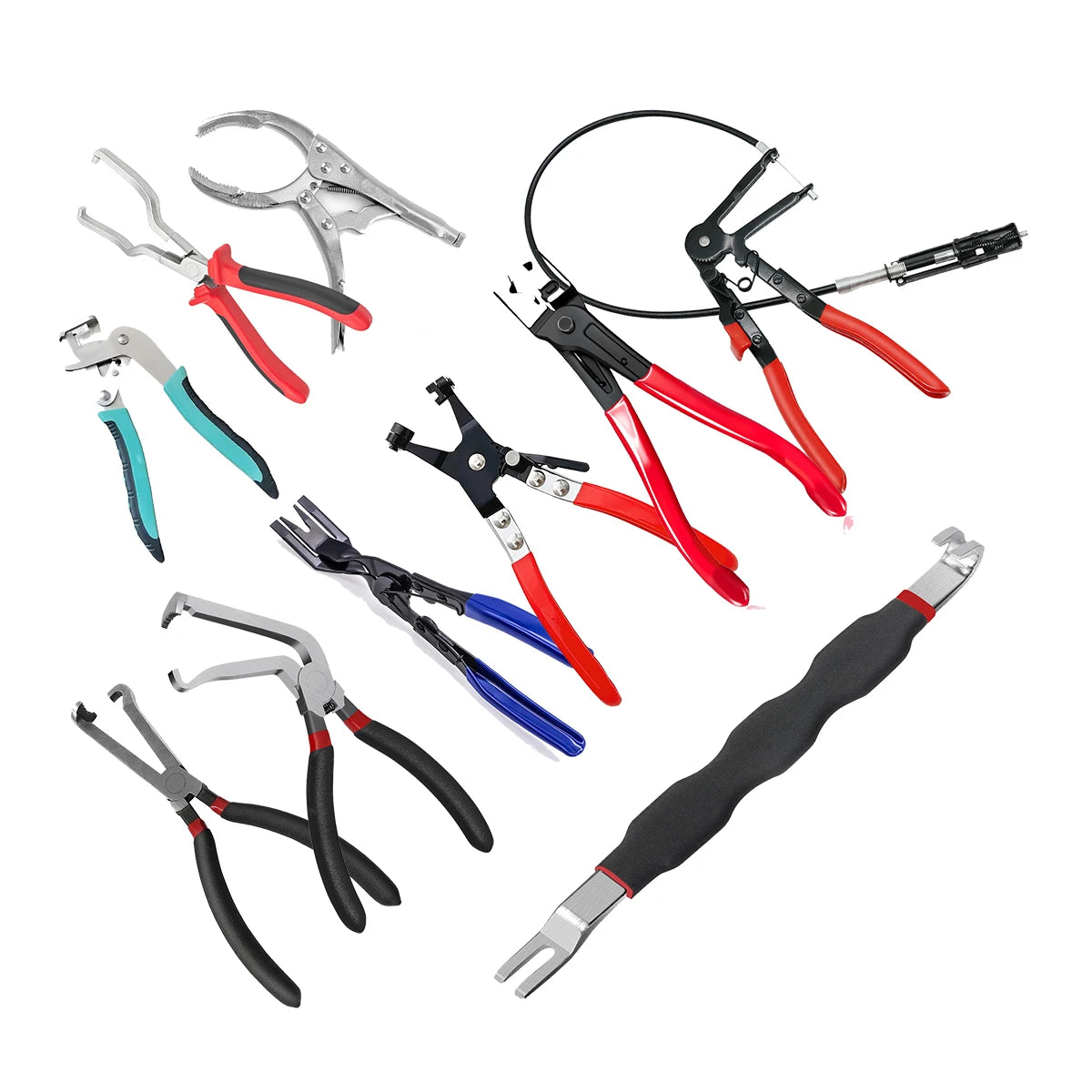 Herramientas de desmontaje de automóviles, herramienta de mantenimiento, equipo de taller, mecánico de desmontaje especial, mano de garaje de vehículos, mecánico automotriz