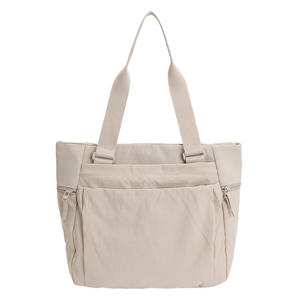 Bolso bandolera de un solo hombro con logotipo personalizado de alta gama para desplazamientos, viajes, estilo perezoso, sensación relajada, bricolaje para estudiantes universitarios