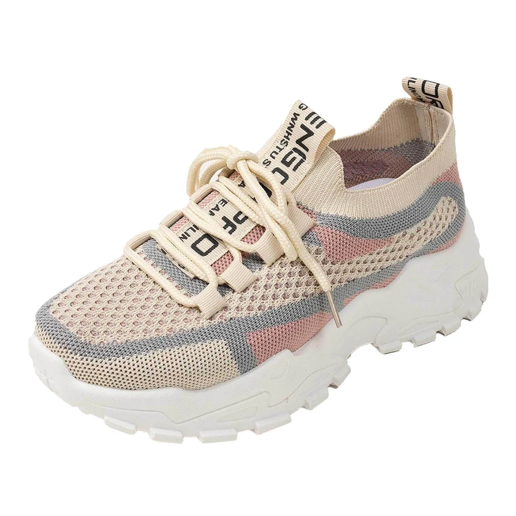 Zapatos De Mujer verano 2025 nuevas cuatro estaciones versátiles finos Zapatos informales transpirables grandes zapatillas De deporte De moda Mujer Zapatos De Mujer