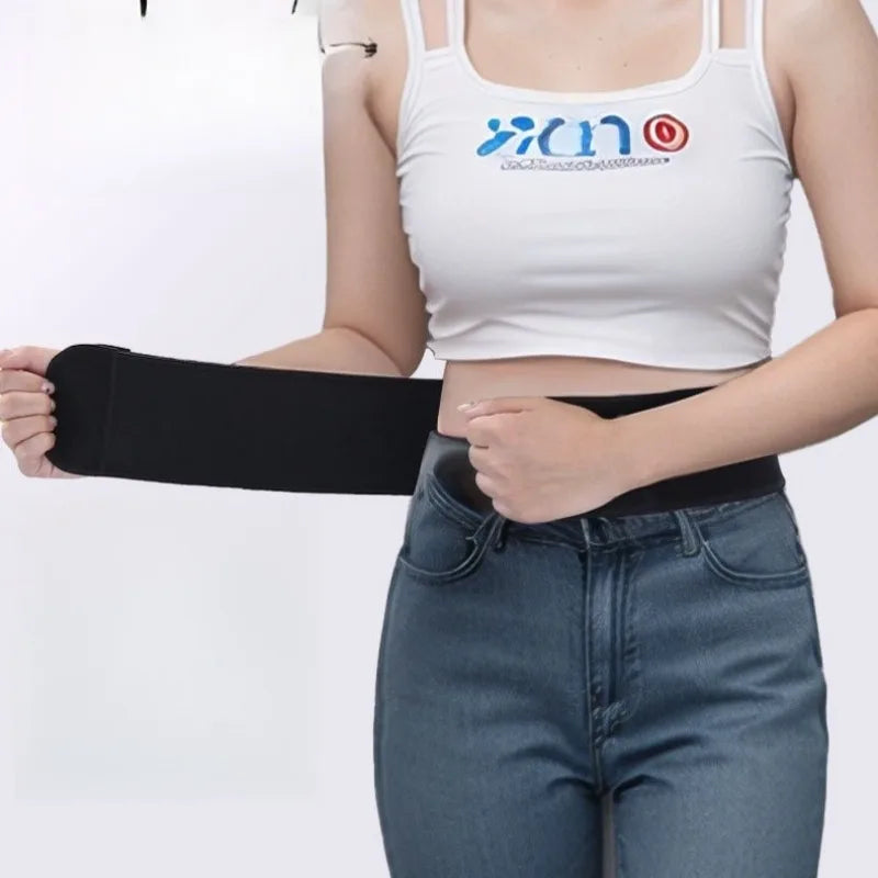 Cinturón deportivo para mujer, protección de cintura para Fitness, faja para danza y Yoga, correas abdominales, cinturón de protección de cintura estrecha y fina