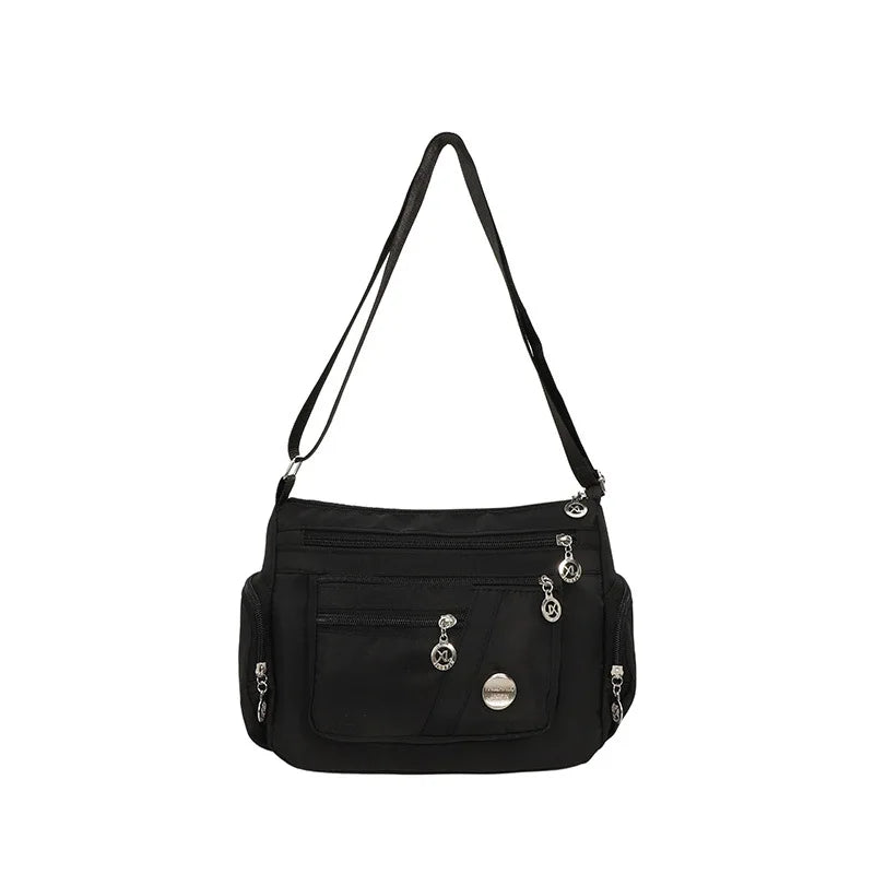 Bolso de mujer, bolso bandolera, bolso cuadrado pequeño de moda, mochila pequeña con múltiples compartimentos, bolso de hombro pequeño, bolso de mujer