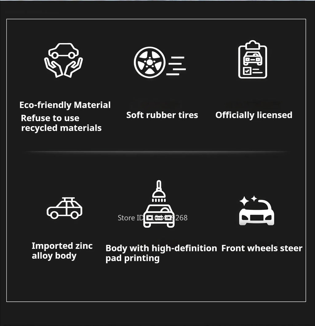 Modelo de coche X5M de gran tamaño 1:18, cuerpo de aleación de juguete, neumáticos de goma, tobogán hacia adelante, absorción de impacto, modelos de vehículos, adornos de escritorio