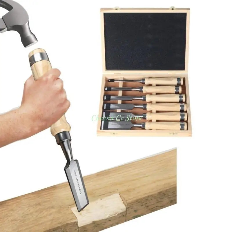 X90F taller carpintería con estuche madera para carpintero en caja madera