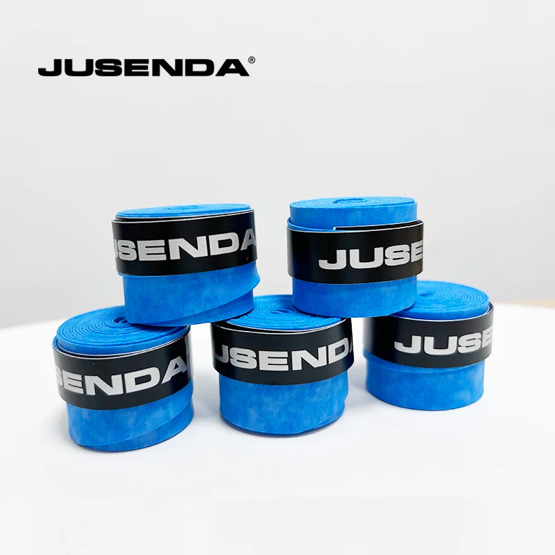 5 uds Original JUSENDA raqueta de tenis Overgrip antideslizante empuñaduras de padel raqueta de tenis cinta de absorción de sudor agarre accesorios de tenis
