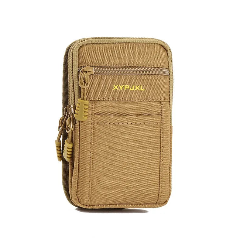 Riñonera para hombre, bolsa para exteriores, impermeable, táctica, militar, deporte, cinturón de caza, Molle, bolsas de nailon para teléfono móvil, herramientas de viaje