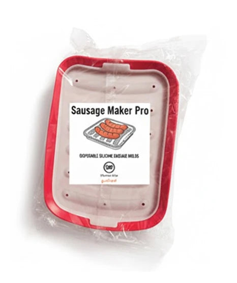 Molde de Silicona de Grado Alimenticio para Salchichas, Reutilizable, Antiadherente, Bandeja para Hacer Salchichas con Orificios, Herramienta de Cocina Apta para Salchichas Caseras