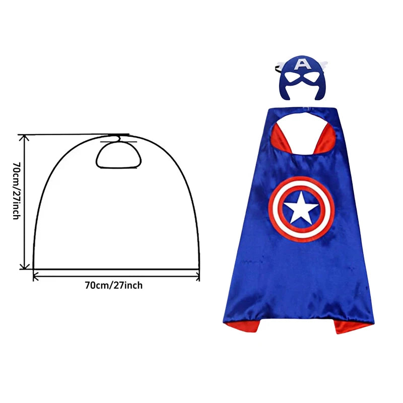 Disfraz de Capitán América para niños, mono de superhéroe, disfraz de Capitán América, mono, capa protectora, disfraz de Halloween para niños