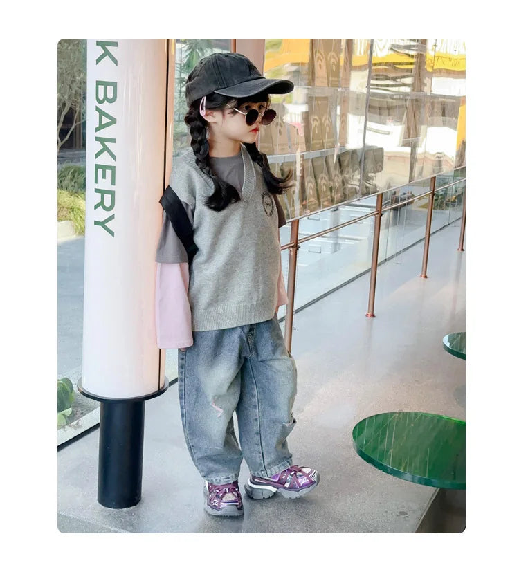 Zapatillas Deportivas para Niños, Modelo Chunky 2026, Nuevas Zapatillas de Baloncesto para Niñas, Modernas y Versátiles, Zapatillas Deportivas Casuales para Niños para la Escuela, Transpirables