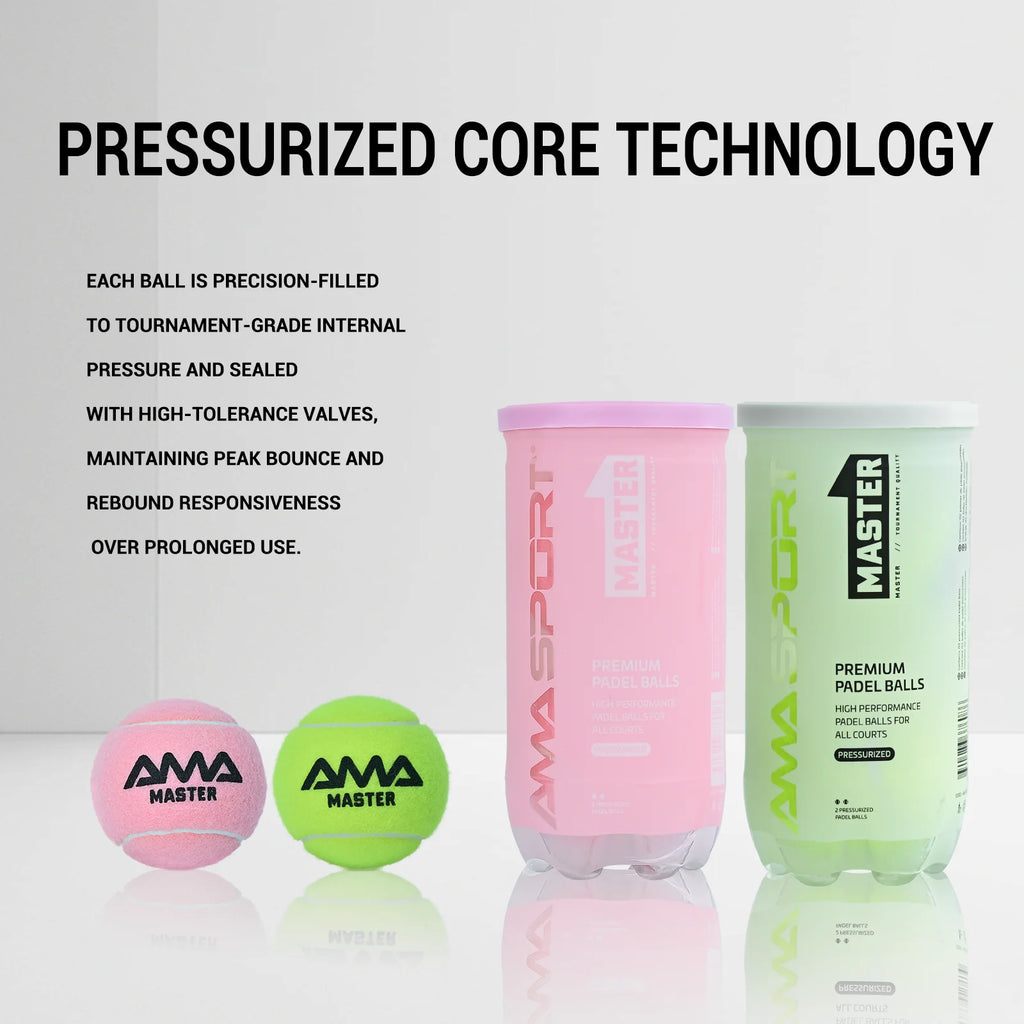 Pelotas de entrenamiento de padel profesionales, pelotas de tenis rosas con alta elasticidad, duraderas y resistentes, 2 uds.