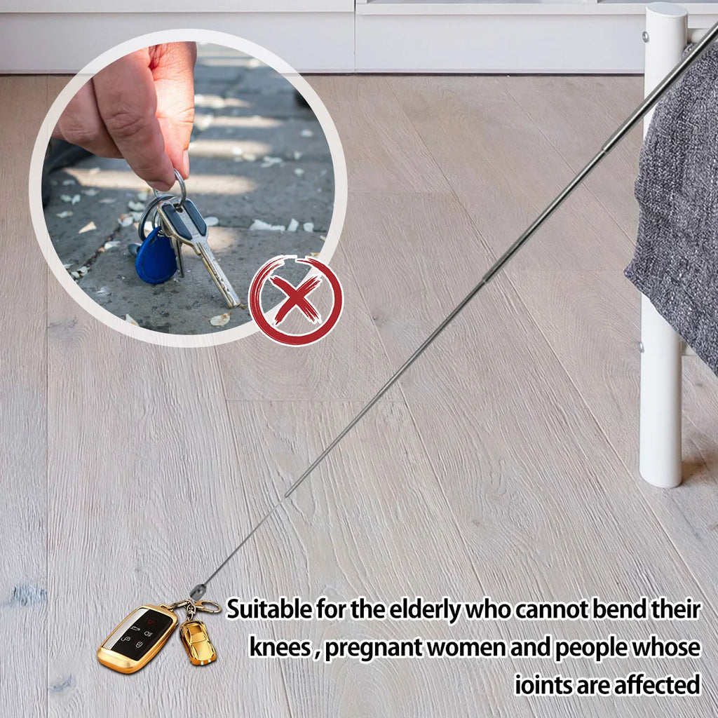 Herramienta de recogida de bolígrafo magnético telescópico extensible, Mini varilla de recuperación magnética ajustable de 1,5 LB para reparación de automóviles, dispositivo de garaje