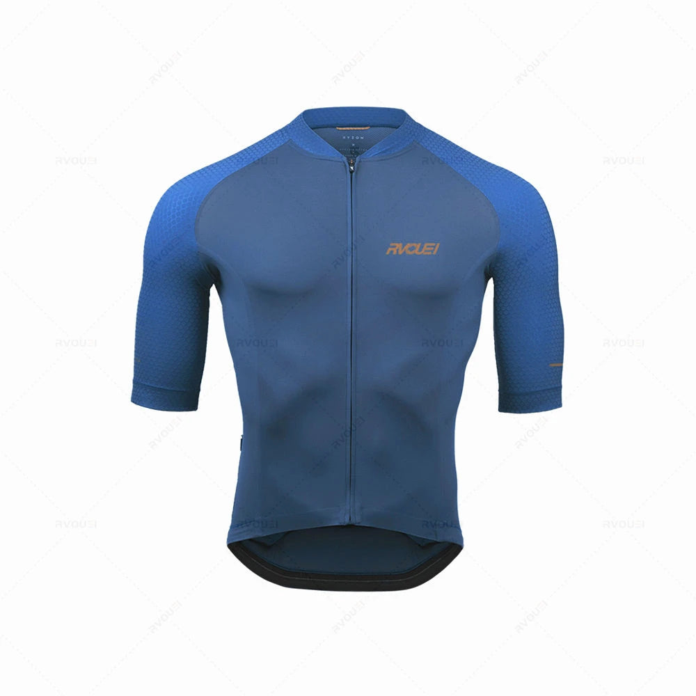 2025 Rvouei Pro Team Ropa de bicicleta hombres nueva Ropa de bicicleta de carretera Ropa de carreras transpirable Ciclismo Jersey conjunto Ropa Ciclismo Maillot