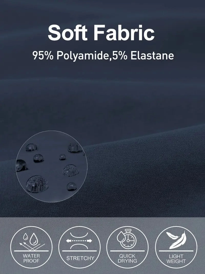 Pantalones deportivos de Golf de verano para hombre, transpirables, de alta elasticidad, para exteriores, corte ajustado y efecto adelgazante