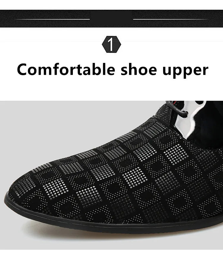 Zapatos de cuero informales rojos elegantes para hombre, zapatos de vestir con cordones y punta estrecha, zapatos formales cómodos, zapatos de vestir para hombre